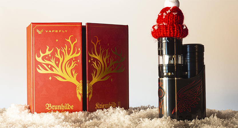 Une édition Noël : le célèbre kit Brunhilde SBS Christmas Edition par Vapefly